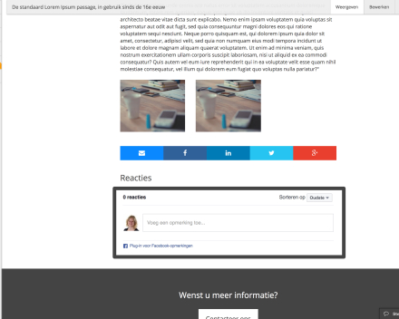 De reacties op het blogbericht kan je onderaan de pagina terugvinden.